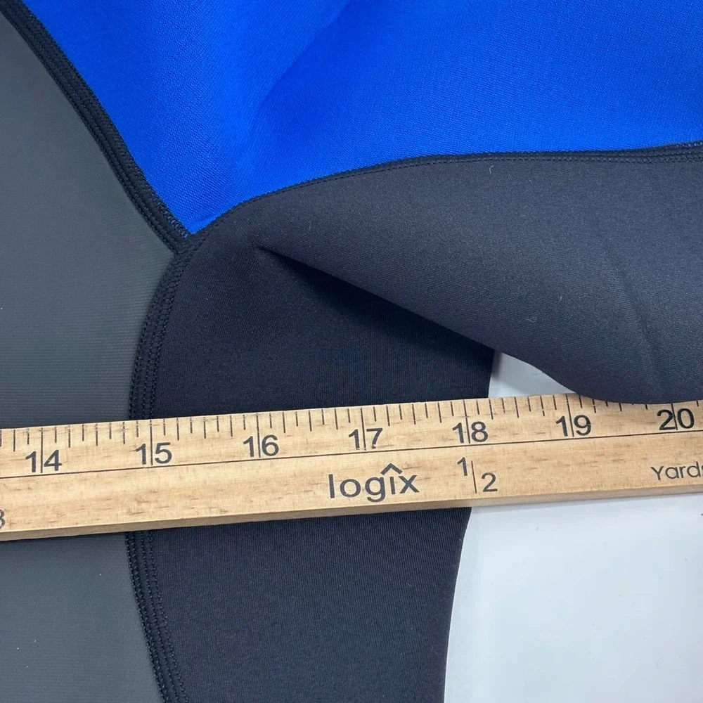 Bare Ignite Wetsuit Shorty Mens ML Blue Black Powerstretch Neoprene Diving Surf